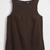 Keten Karışımlı Tank Top