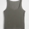 Keten Karışımlı Tank Top