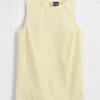 Keten Karışımlı Tank Top