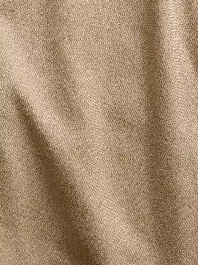 Keten-Pamuklu Bol Kesim Düz Pantolon