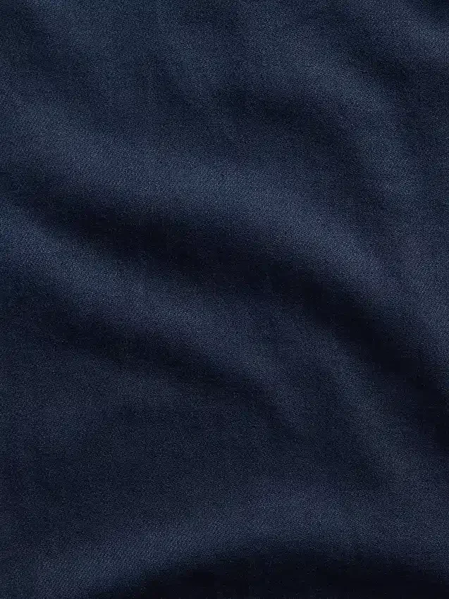 Keten-Pamuklu Bol Kesim Düz Pantolon