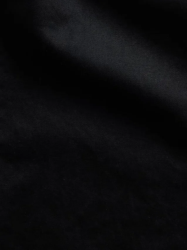 Keten-Pamuklu Bol Kesim Düz Pantolon