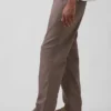 Keten-Pamuklu Gevşek Kesim Konik Pantolon