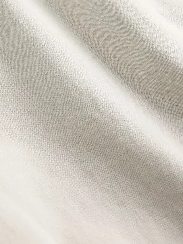 Keten-Pamuklu Gevşek Kesim Konik Pantolon