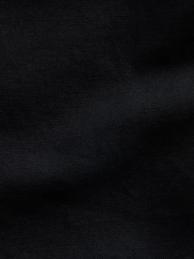 Keten-Pamuklu Gevşek Kesim Konik Pantolon