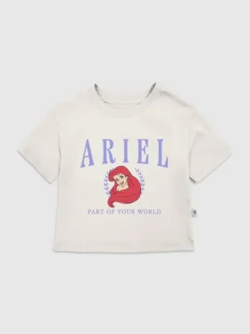 Küçük Çocuk Ariel Collegiate Grafik Tişört