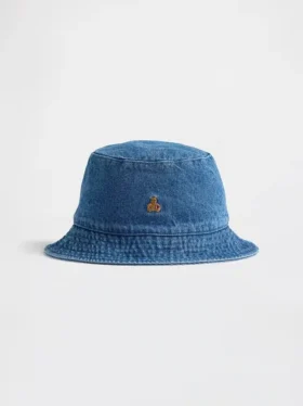 Küçük Çocuk Denim Brannan Bear Kova Şapka