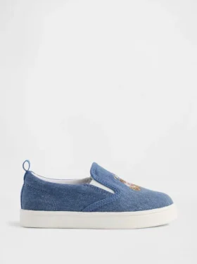 Küçük Çocuk Denim Brannan Bear Slip-On Spor Ayakkabıları