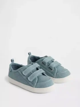 Küçük Çocuk Kanvas Denim Spor Ayakkabıları