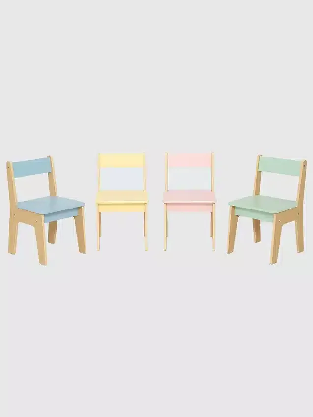 Küçük Çocuk Masası ve 4 Sandalye Seti