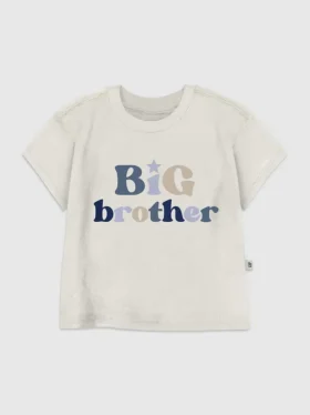 Küçük Çocuklar İçin "Big Brother" Grafikli Tişört