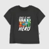 Küçük Çocuklar İçin DC Comics Justice League Kahramanları "Dad" Grafik Tişört
