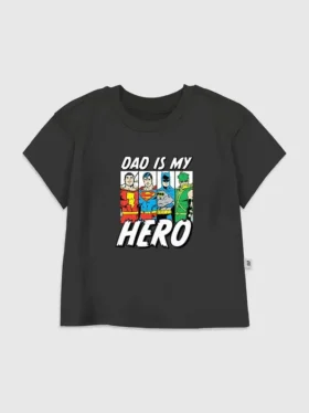 Küçük Çocuklar İçin DC Comics Justice League Kahramanları "Dad" Grafik Tişört