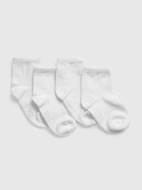 Küçük Çocuklar İçin Çeyrek Boy Çoraplar (4'lü Paket)