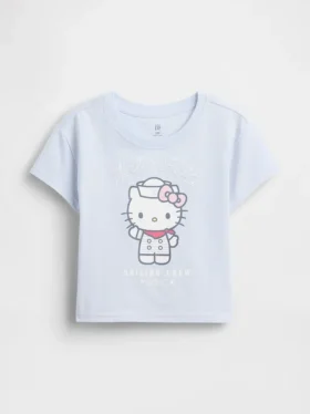 Küçük Çocuklar İçin Hello Kitty Desenli Tişört