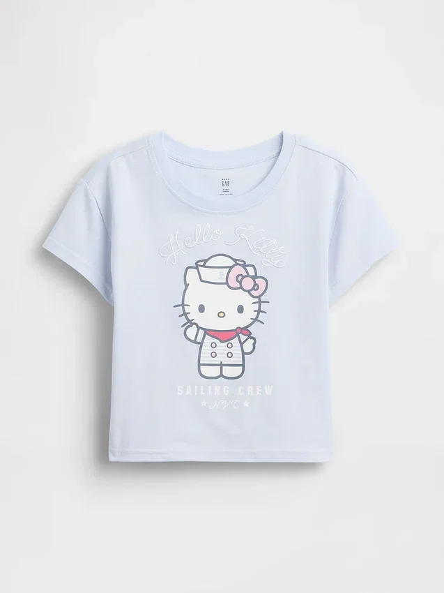 Küçük Çocuklar İçin Hello Kitty Desenli Tişört