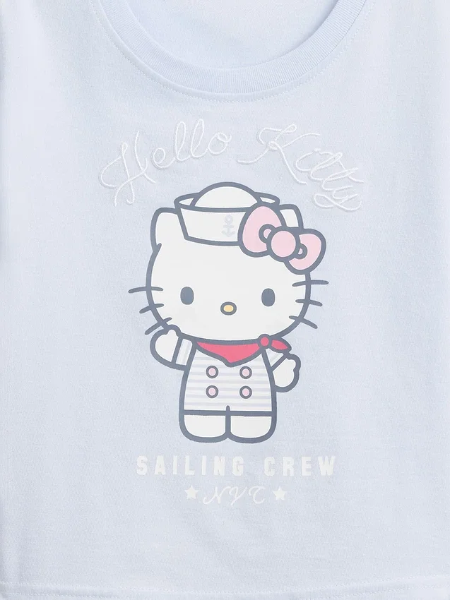 Küçük Çocuklar İçin Hello Kitty Desenli Tişört