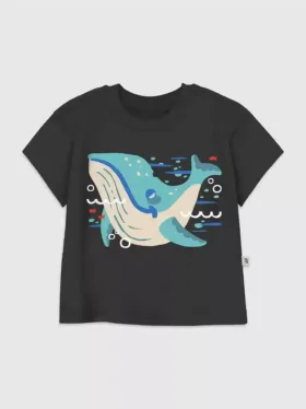 Küçük Çocuklar İçin Its a Whale Grafik Tişört