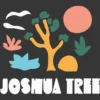 Küçük Çocuklar İçin Joshua Tree Desenli Tişört