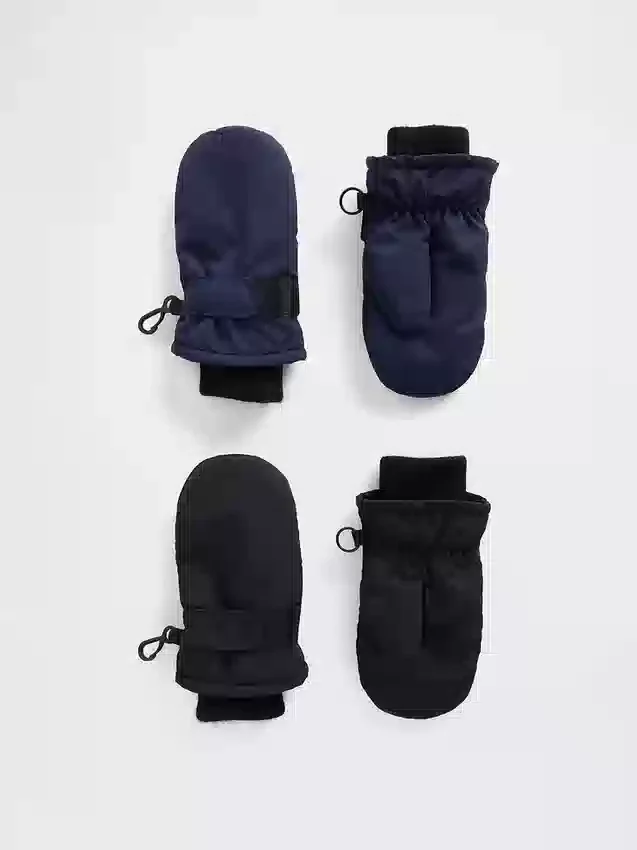 Küçük Çocuklar İçin Kar Eldivenleri (2'li Paket)