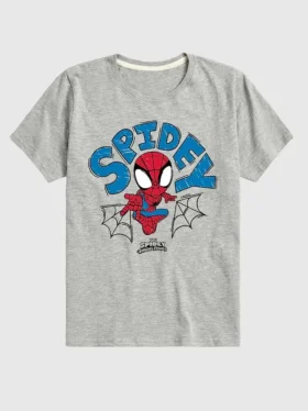 Küçük Çocuklar İçin Marvel Örümcek Adam Doodle Şortlar
