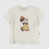 Küçük Çocuklar İçin Mickey Mouse Kovboy Desenli Tişört