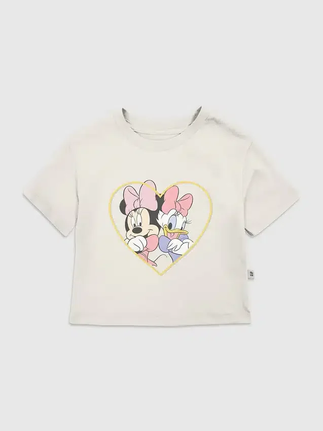 Küçük Çocuklar İçin Minnie ve Daisy En İyi Arkadaşlar Grafik Tişört