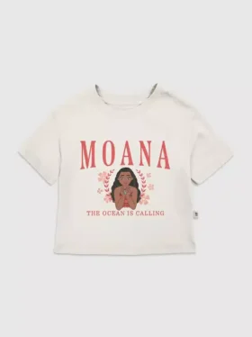 Küçük Çocuklar İçin Moana Collegiate Grafik Tişört