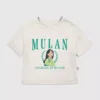 Küçük Çocuklar İçin Mulan Collegiate Grafik Tişört