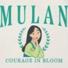 Küçük Çocuklar İçin Mulan Collegiate Grafik Tişört