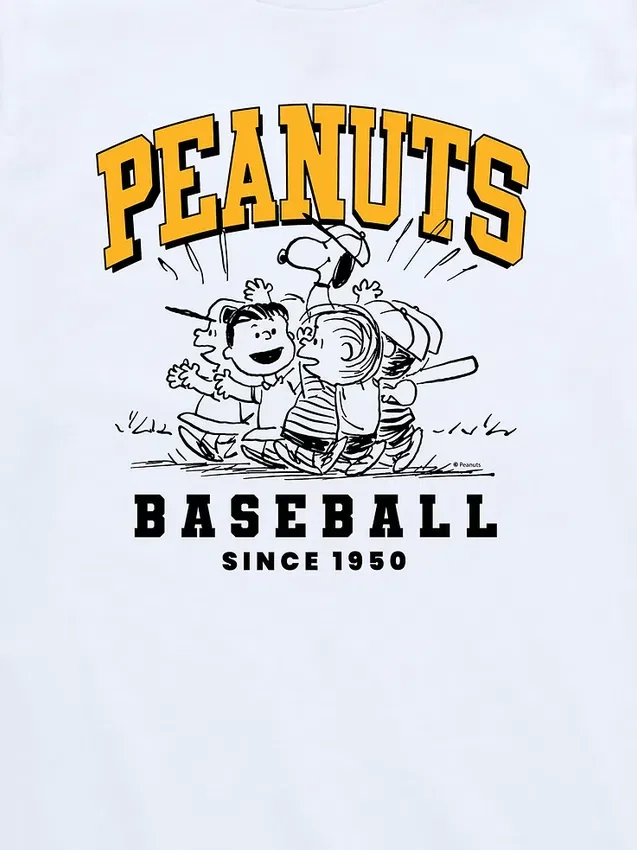 Küçük Çocuklar İçin Peanuts Beyzbol Şortlar