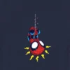 Küçük Çocuklar İçin Örümcek Adam Retro Klasik Grafik Tişört