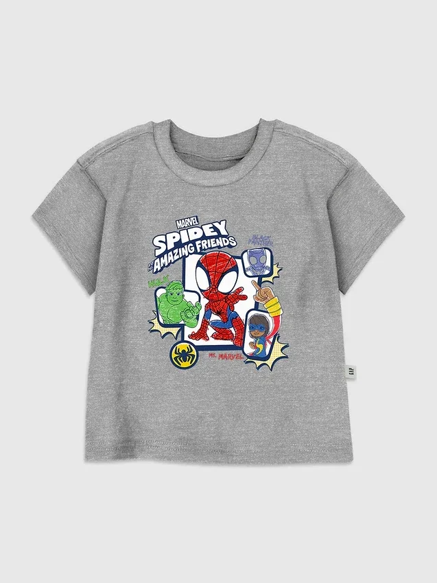 Küçük Çocuklar İçin Spidey ve Harika Arkadaşları Grafik Tişört