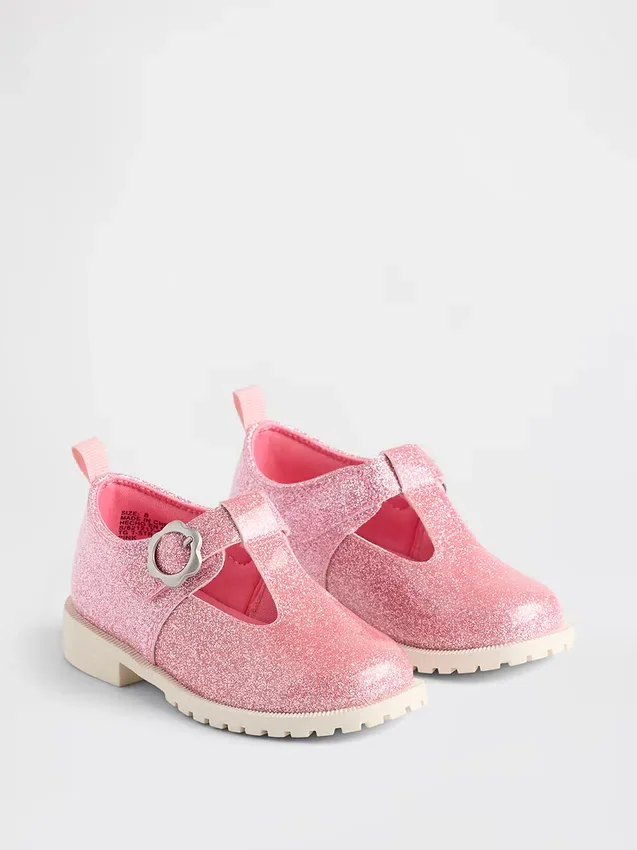 Küçük Çocuklar İçin T-Kayışlı Loaferlar
