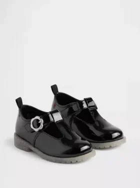 Küçük Çocuklar İçin T-Kayışlı Loaferlar