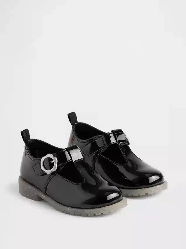 Küçük Çocuklar İçin T-Kayışlı Loaferlar