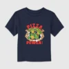 Küçük Çocuklar İçin Teenage Mutant Ninja Turtles Pizza Power Tişört