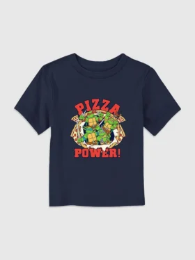 Küçük Çocuklar İçin Teenage Mutant Ninja Turtles Pizza Power Tişört