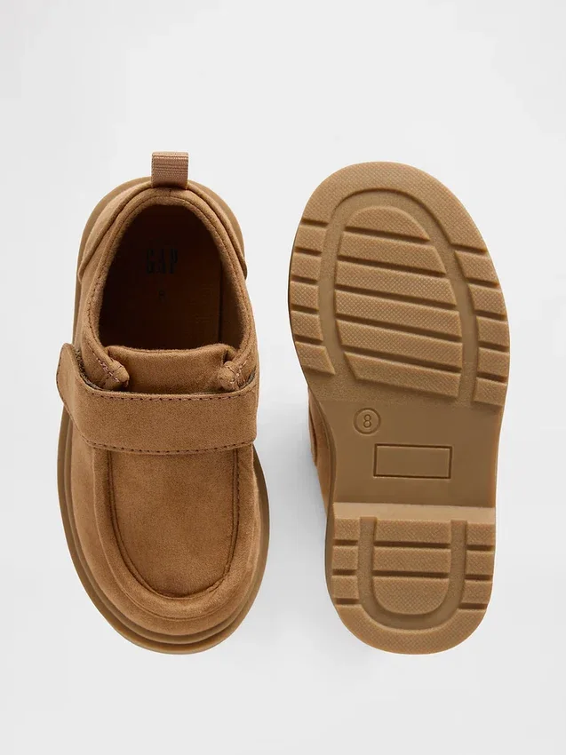 Küçük Çocuklar İçin Vegan Süet Loafer