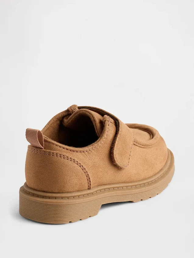 Küçük Çocuklar İçin Vegan Süet Loafer