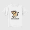 Küçük Çocuklar İçin Where the Wild Things Are Grafik Tişört