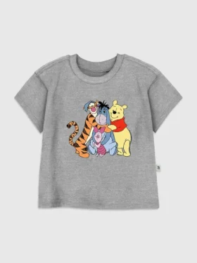 Küçük Çocuklar İçin Winnie the Pooh Sarılma Desenli Tişört
