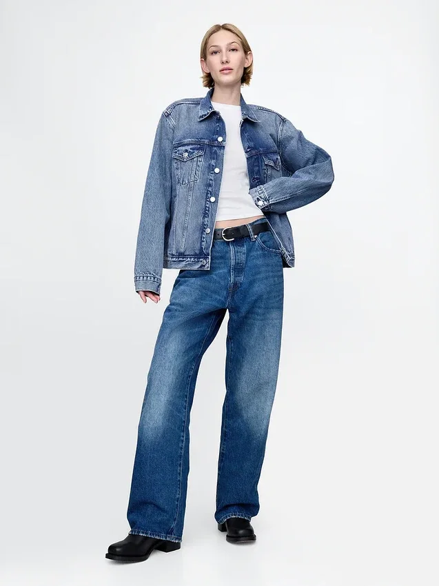 Klasik İkonik Denim Ceket