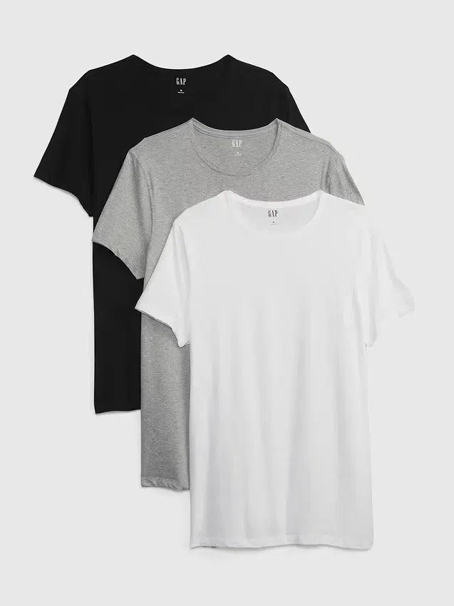 Klasik Tişört (3'lü Paket)