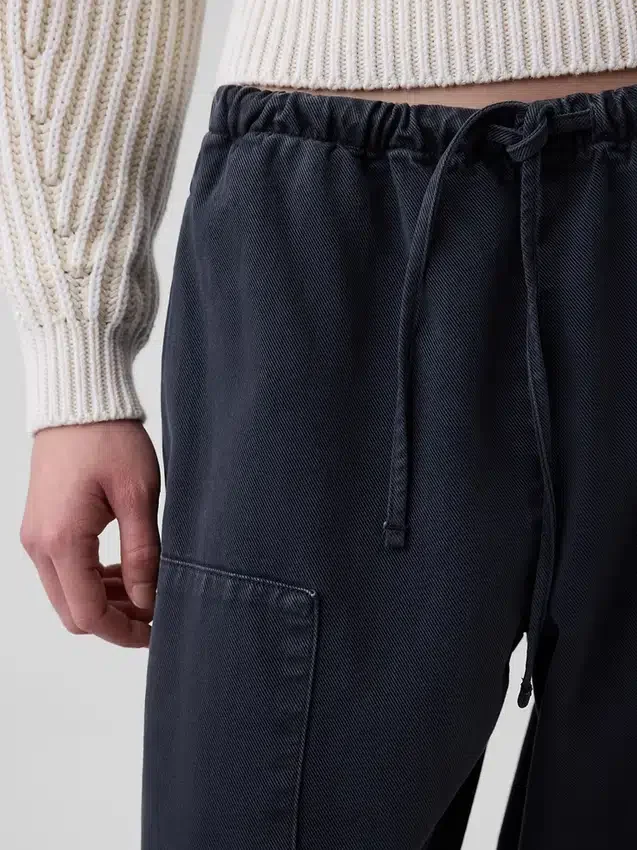 Kolay Giyilebilir Çift Dizli Geniş Paça Pantolon