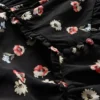 Krep Sweetheart Maxi Elbise