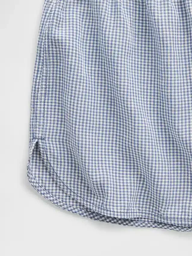 Kırışık Gazlı Pijama Şortu