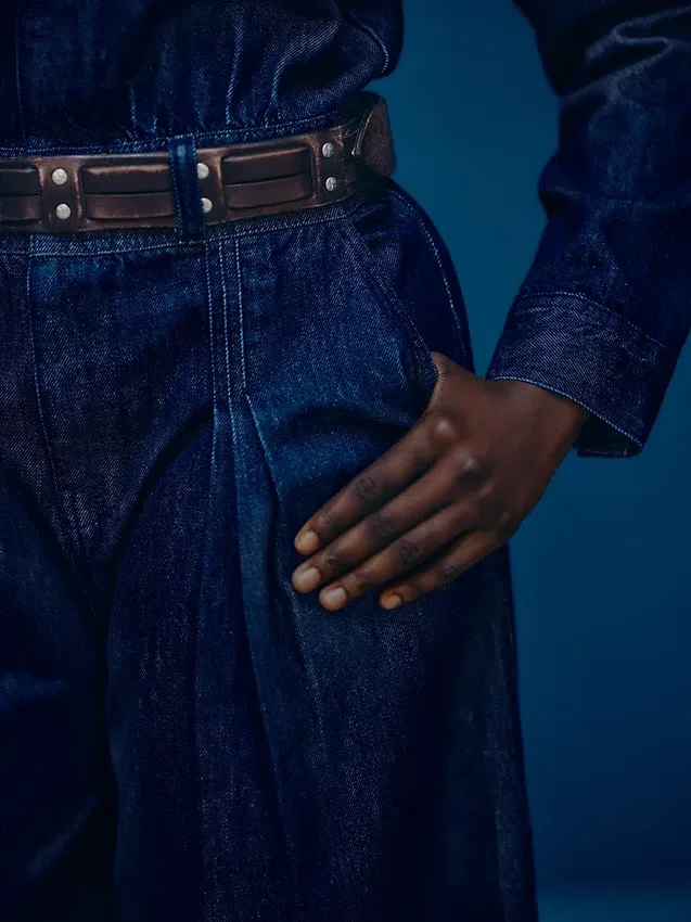 Latoucha İmzalı GAP × Hfr Denim Tulum