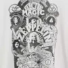 Led Zeppelin Bol Kesim Grafikli Tişört