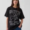 Led Zeppelin Bol Kesim Grafikli Tişört
